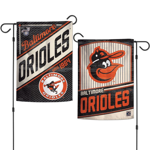 Baltimore Orioles MLB Throwback Double Sided Garden Flag 12