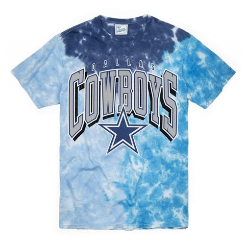 Dallas Cowboys Vintage NFL '47 Brand Sky Blue Tie Dye Men's Size L Tee Shirt - Casey's Sports Store