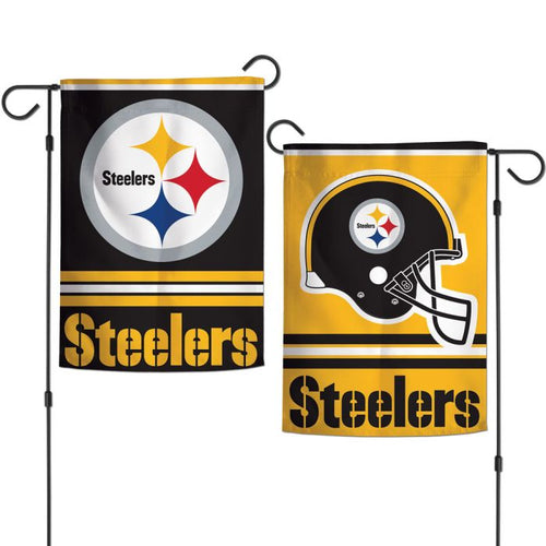 Pittsburgh Steelers NFL Double Sided Garden Flag 12
