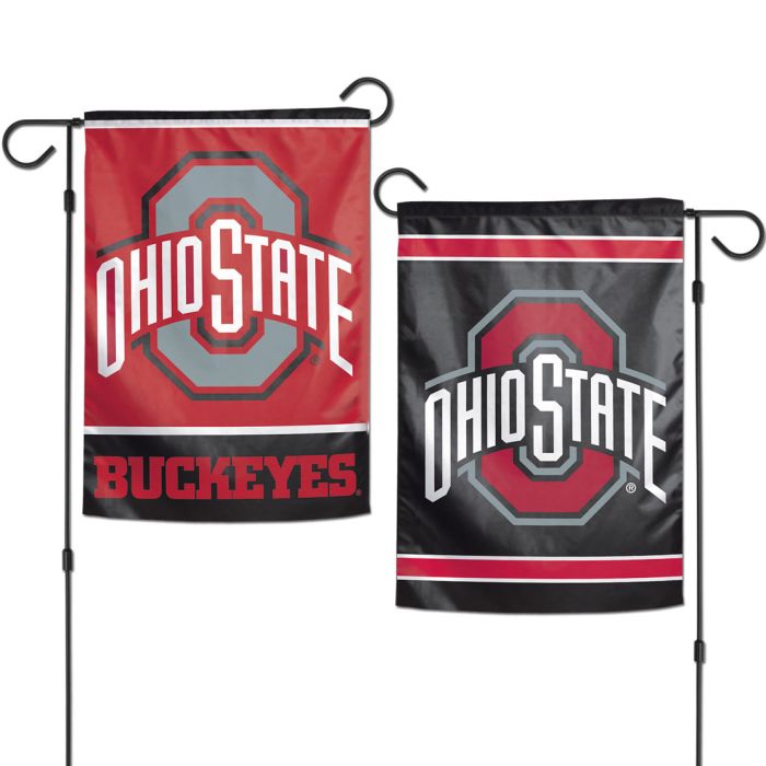 Ohio State Buckeyes NCAA Double Sided Garden Flag 12