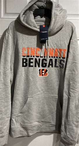 Cincinnati Bengals NFL Fanatics Grey Men's Fleece 2XL Hoodie - Casey's Sports Store