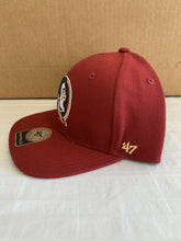 Load image into Gallery viewer, Florida State Seminoles NCAA &#39;47 Brand Cardinal Red Sure Shot Snapback Hat - Casey&#39;s Sports Store
