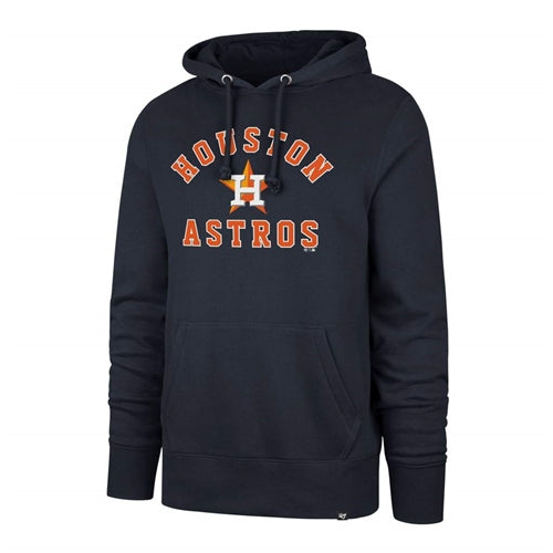 Houston Astros MLB '47 Brand Blue Mens Headline Pullover Hoodie - Casey's Sports Store