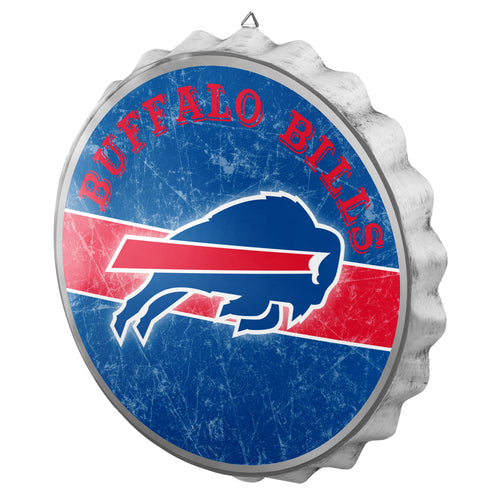 Buffalo Bills NFL Wall Bottle Cap Sign 12