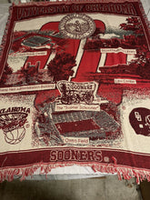 Load image into Gallery viewer, Oklahoma Sooners NCAA 48&quot; x 60&quot; Blanket/Throw By Simply Country - Casey&#39;s Sports Store
