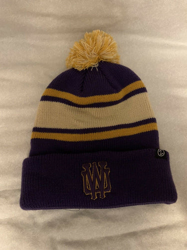 Washington Huskies NCAA Zephyr Old Logo Knit Beanie Winter Ski Cap Hat - Casey's Sports Store