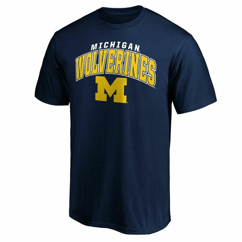Michigan Wolverines NCAA Fanatics Assorted Sizes Branded Navy T-Shirt - Casey's Sports Store