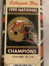 Load image into Gallery viewer, Florida State Seminoles NCAA 1999 National Championship Flag - Casey&#39;s Sports Store
