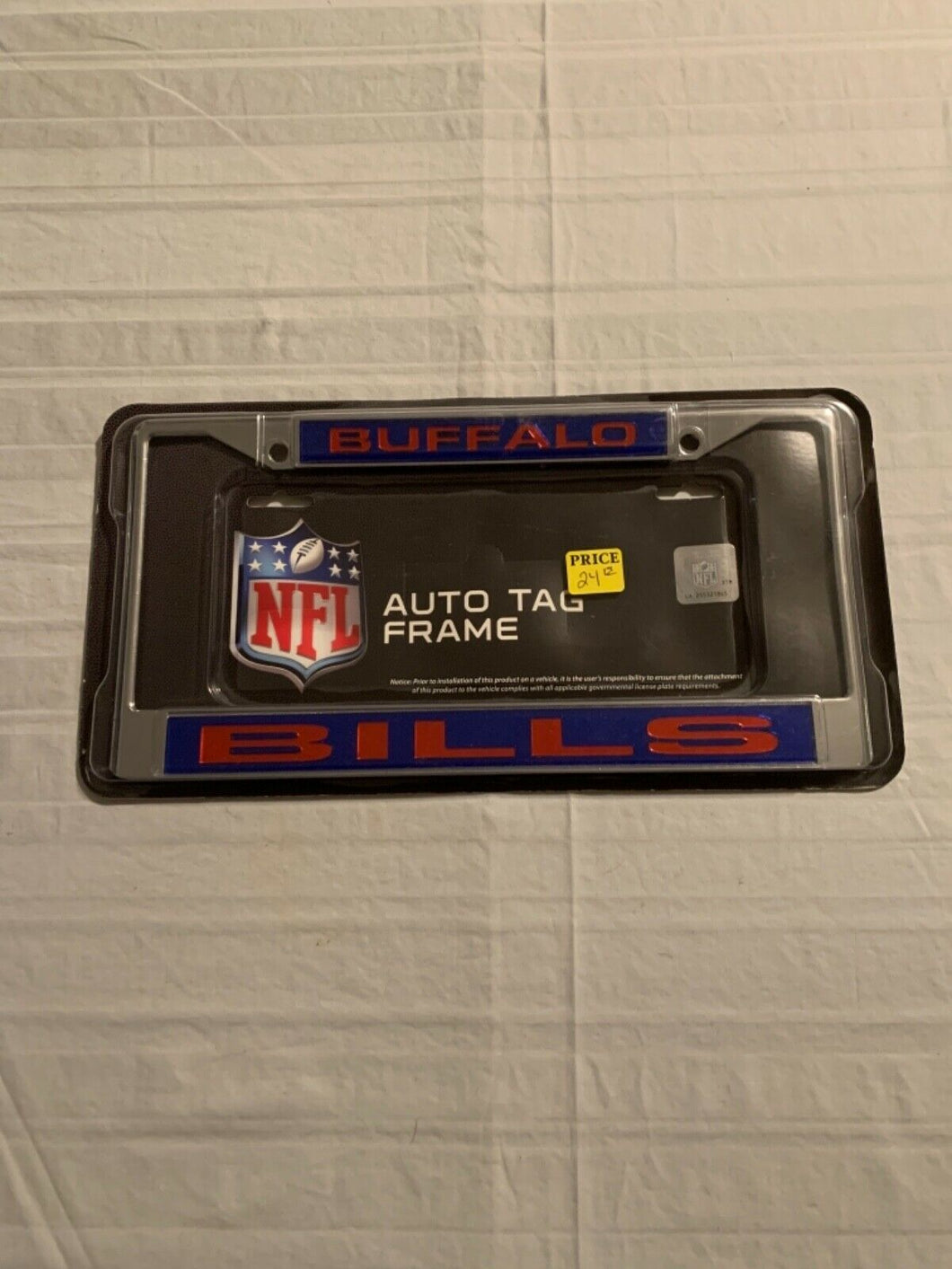 Buffalo Bills NFL Laser Cut License Plate Frame RICO - Casey's Sports Store