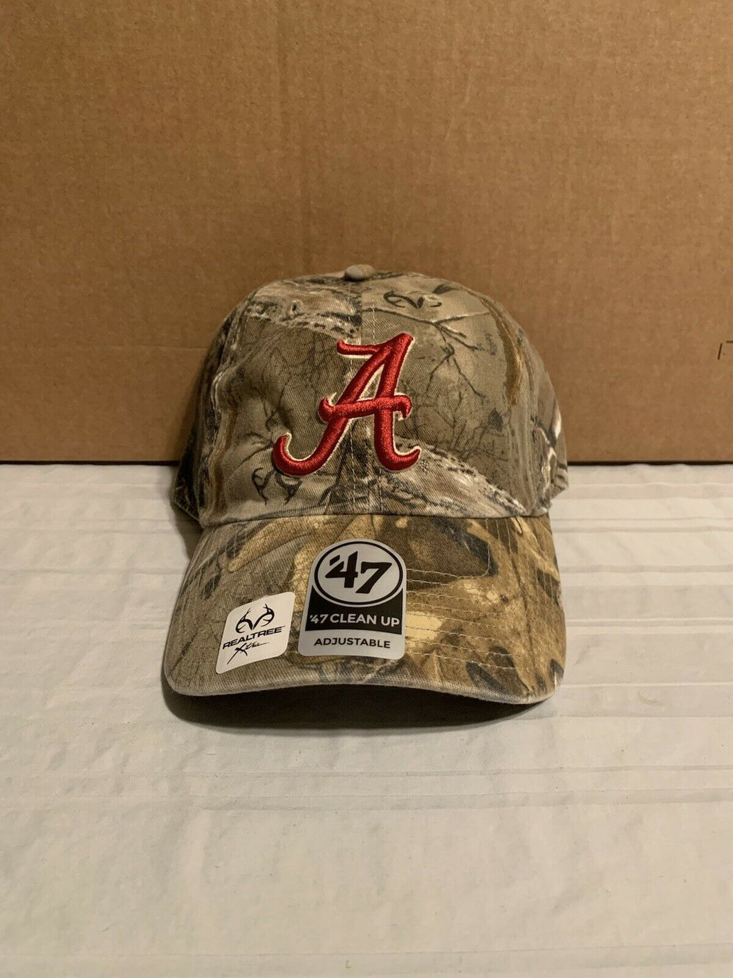 Alabama Crimson Tide NCAA '47 Brand Realtree Camo Hat Cap Adult Adjustable - Casey's Sports Store