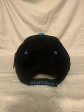 Load image into Gallery viewer, Carolina Panthers NFL Reebok Adjustable One Size Black Hat Cap - Casey&#39;s Sports Store
