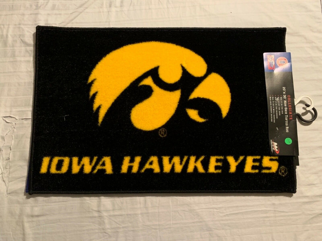 Iowa Hawkeyes NCAA Bath Rug 20” X 30” Northwest Company - Casey's Sports Store