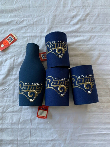 St. Louis Rams NFL Set of 4 Kolder Koozies - Casey's Sports Store
