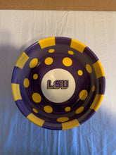 Load image into Gallery viewer, LSU Tigers NCAA Ceramic Large Mixing/Salad Bowl Magnolia Lane - Casey&#39;s Sports Store
