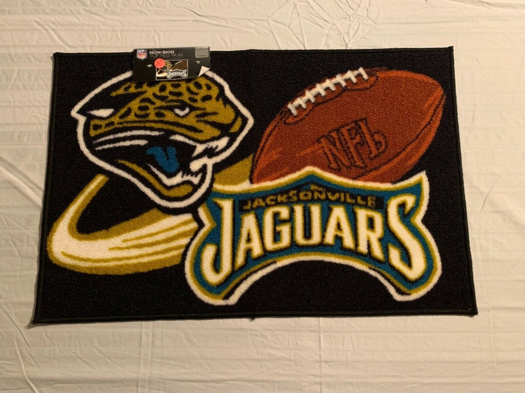 Jacksonville Jaguars NFL Bath Rug 20” X 30” Northwest Company - Casey's Sports Store