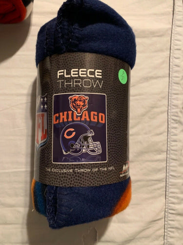 Chicago Bears NFL Fleece Throw Blanket 50
