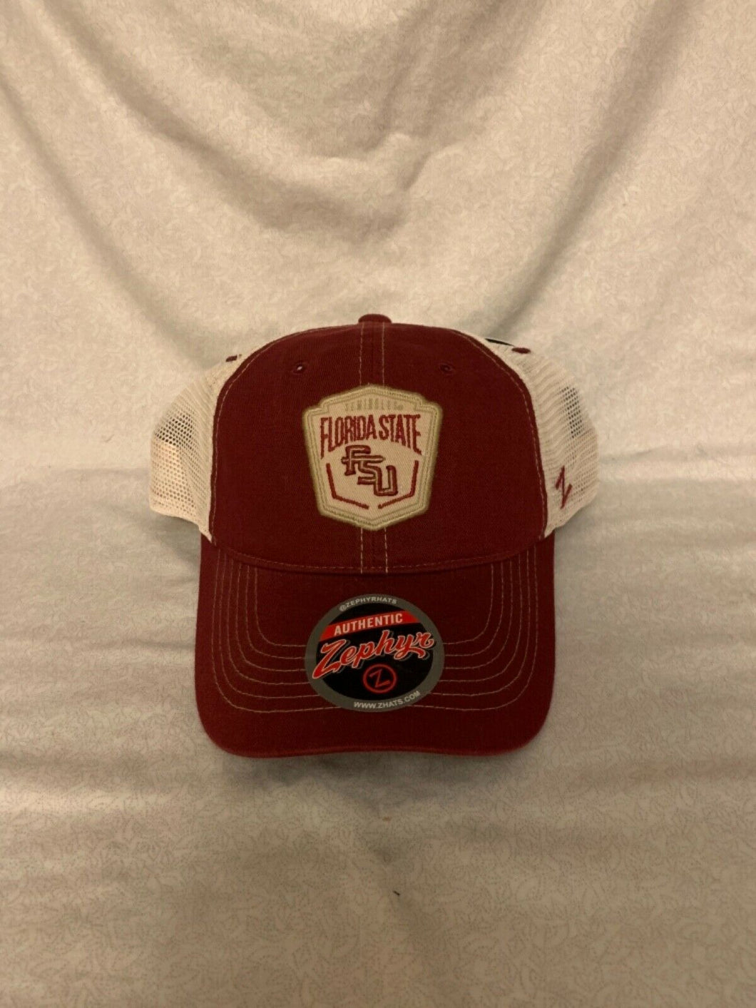 Florida State Seminoles NCAA Zephyr Mesh Snapback One Size Hat/Cap Red - Casey's Sports Store