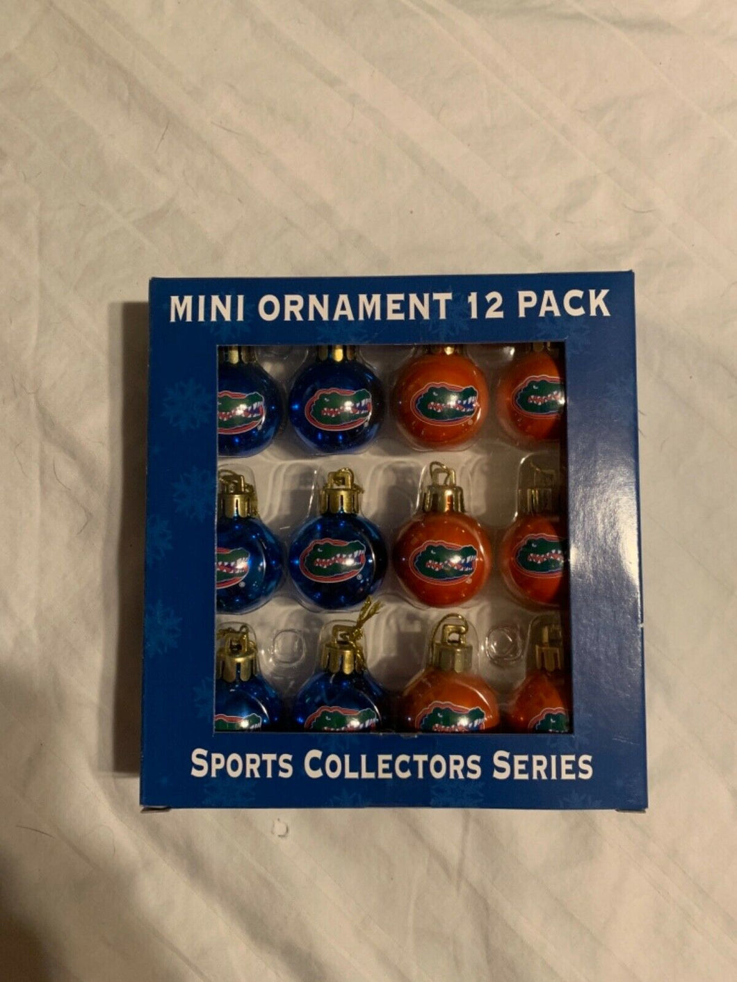Florida Gators NCAA Mini Ornament 12 Pack Sports Collector Series - Casey's Sports Store