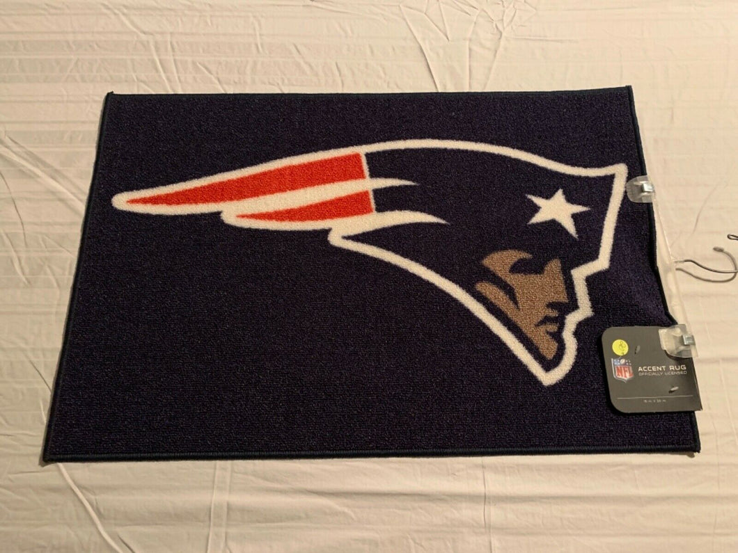 New England Patriots NFL Bath Rug 20” X 30” Northwest Company - Casey's Sports Store