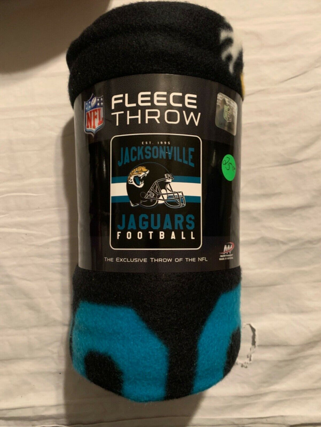 Jacksonville Jaguars NFL Fleece Throw Blanket 50