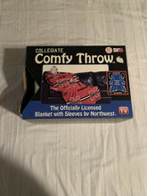 Load image into Gallery viewer, Nebraska Cornhuskers NCAA Fleece Comfy Throw - The Blanket with Sleeves - Casey&#39;s Sports Store
