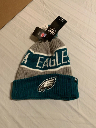 Philadelphia Eagles NFL '47 Brand Beanie Knit Ski Cap Hat - Casey's Sports Store