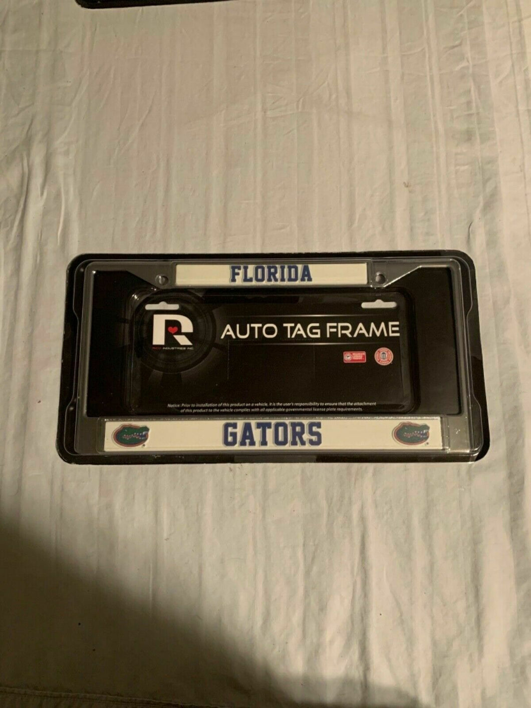 Florida Gators NCAA Chrome License Plate Frame RICO - Casey's Sports Store