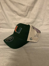 Load image into Gallery viewer, Miami Hurricanes NCAA Zephyr Adjustable One Size Mesh Snapback Hat/Cap - Casey&#39;s Sports Store
