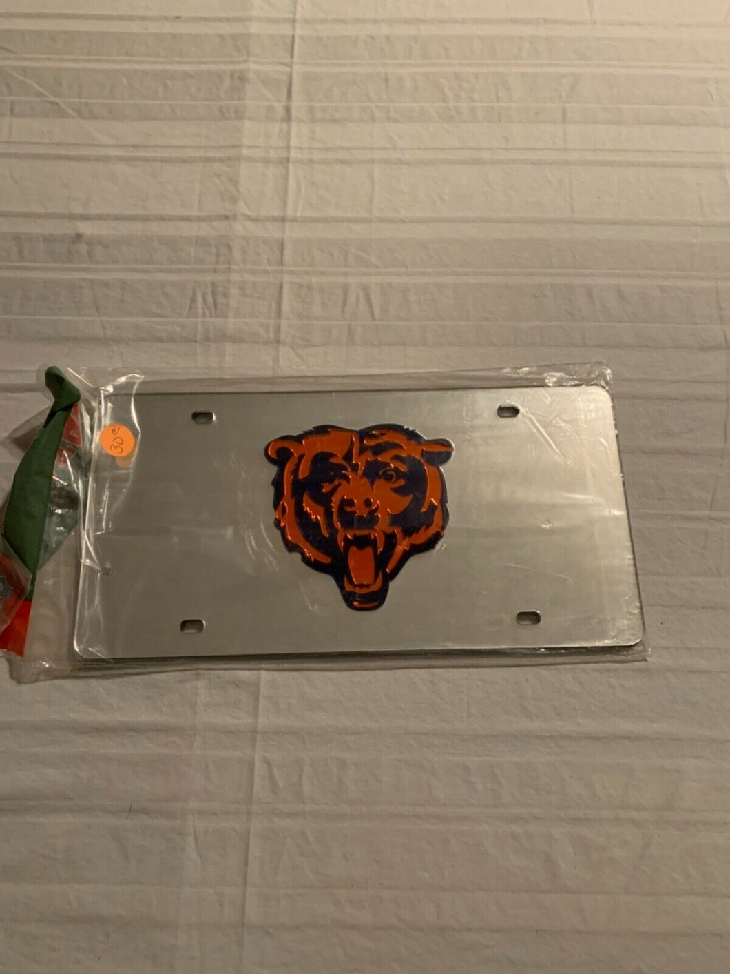 Chicago Bears NFL Laser Cut License Plate RICO - Casey's Sports Store