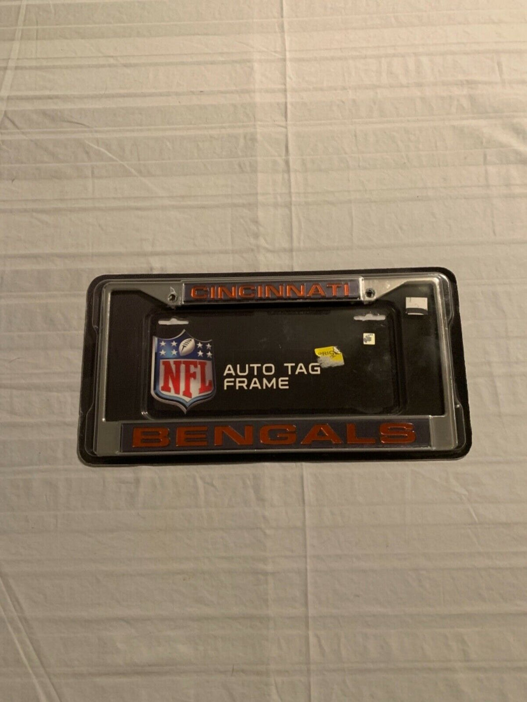 Cincinnati Bengals NFL Laser Cut License Plate Frame RICO - Casey's Sports Store