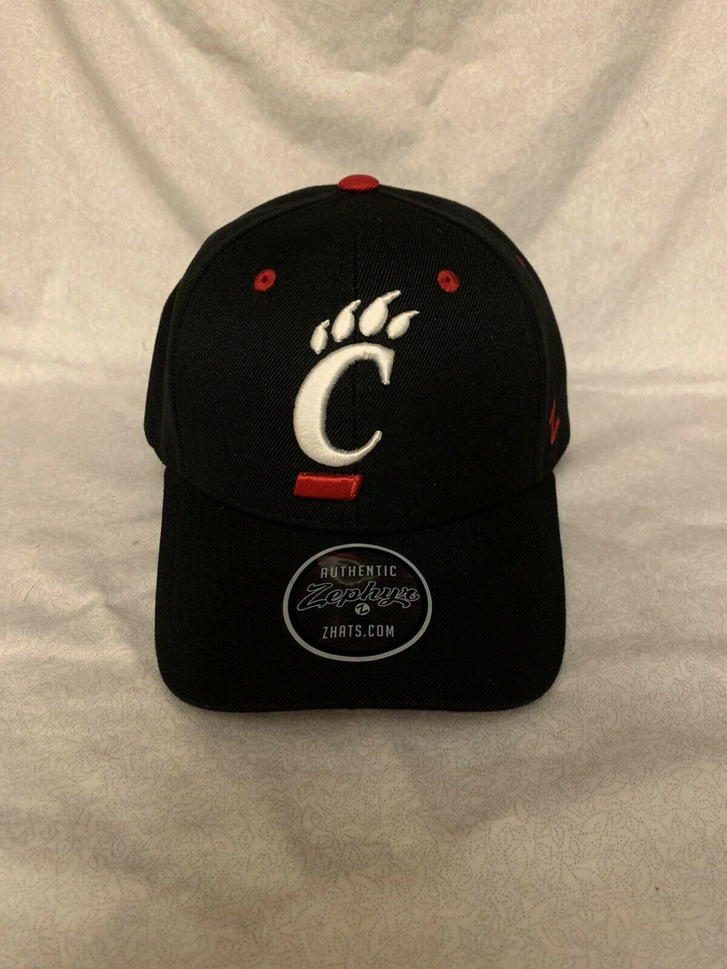 Cincinnati Bearcats NCAA Zephyr Black One Size SnapBack Hat Cap - Casey's Sports Store