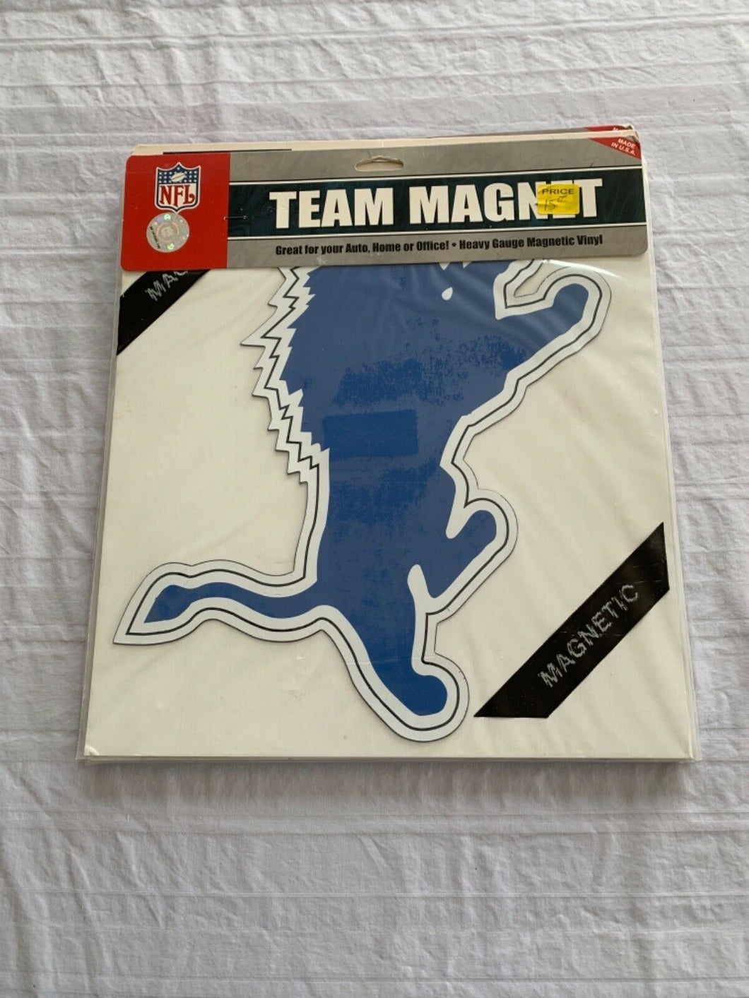 Detroit Lions NFL Car Magnet 12