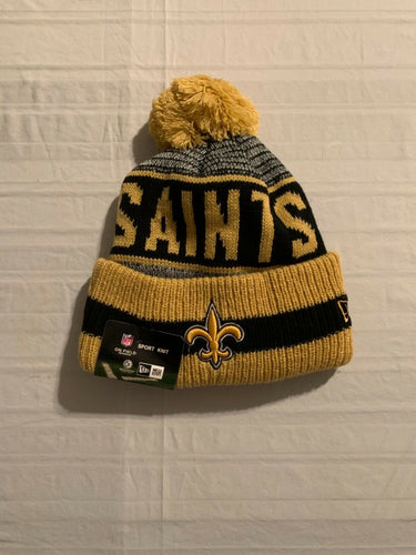 New Orleans Saints NFL Knit Winter Ski Cap Hat New Era - Casey's Sports Store
