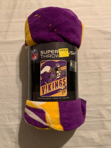 Minnesota Vikings NFL Fleece Throw Blanket 50