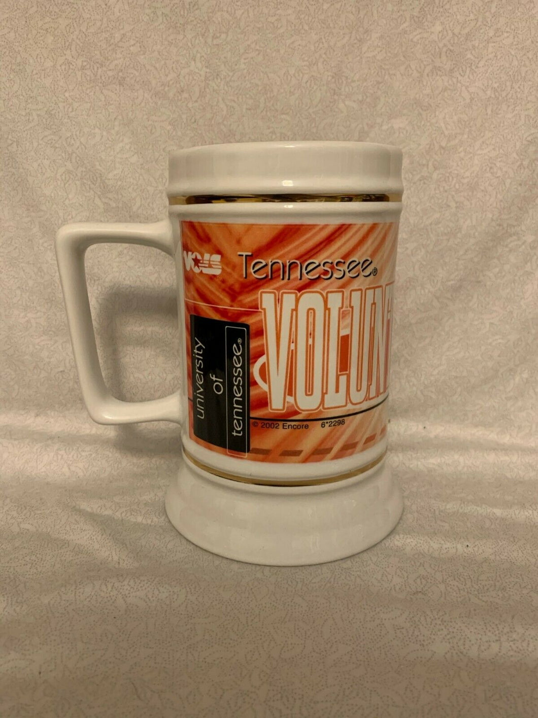Tennessee Volunteers NCAA Team Reflections by Xpres Ceramic 24oz Beer Stein Mug - Casey's Sports Store