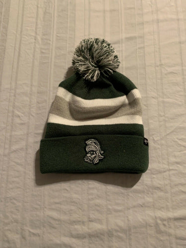 Michigan State Spartans NCAA '47 Brand Beanie Knit Ski Cap Hat - Casey's Sports Store