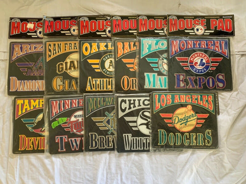 MLB Assorted Teams Vintage Mouse Pads - Casey's Sports Store
