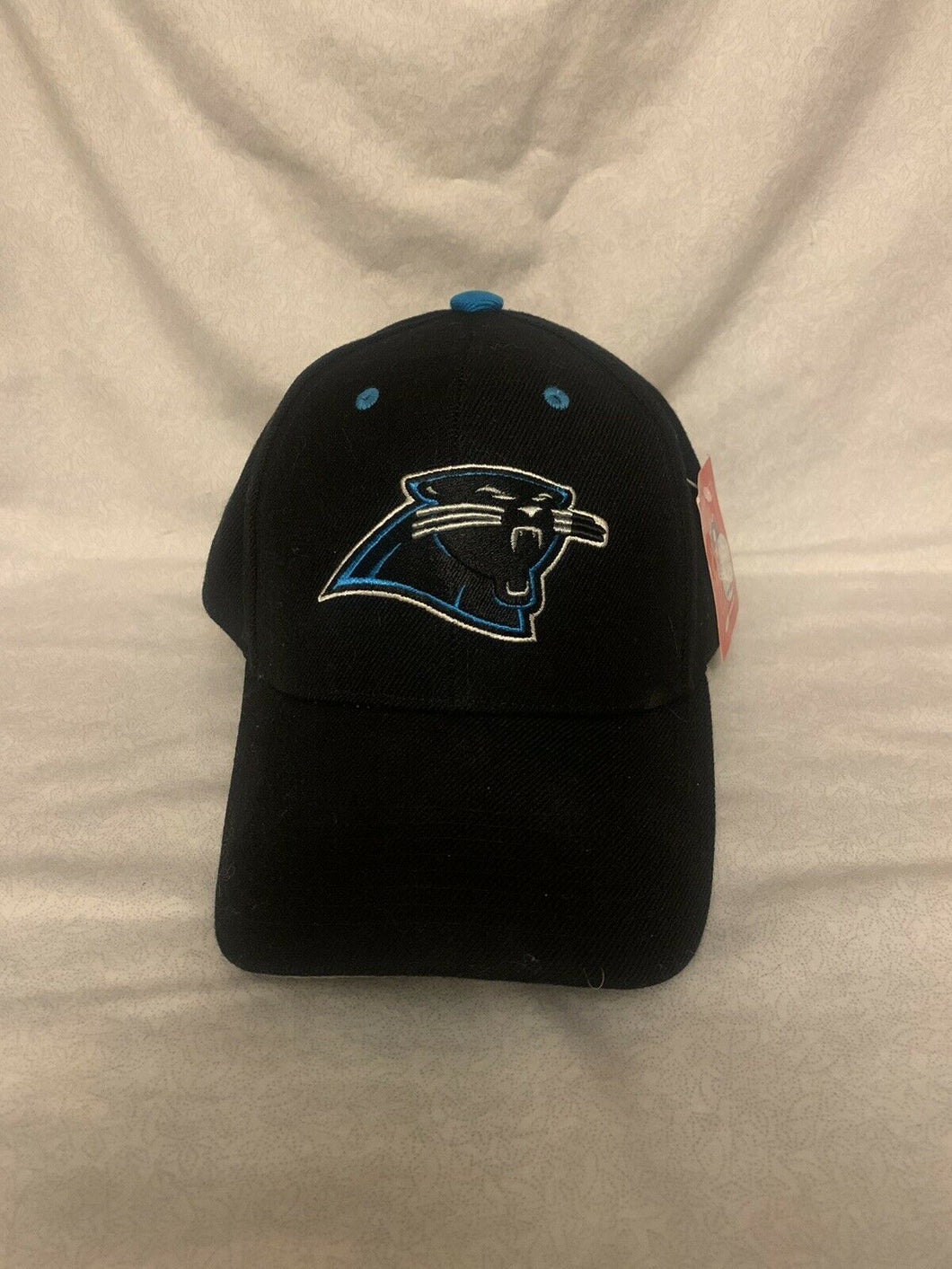 Carolina Panthers NFL Reebok Adjustable One Size Black Hat Cap - Casey's Sports Store