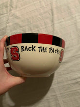 Load image into Gallery viewer, North Carolina State Wolfpack NCAA Ceramic Large Mixing/Salad Bowl Magnolia Lane - Casey&#39;s Sports Store
