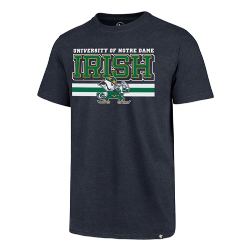 Notre Dame Fighting Irish NCAA '47 Brand Navy Men's Size M Club Tee Shirt - Casey's Sports Store