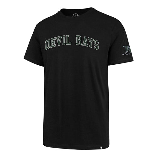 Tampa Bay Devil Rays Vintage MLB '47 Brand Black Embroidered Men's XL Tee Shirt - Casey's Sports Store