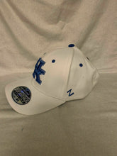 Load image into Gallery viewer, Kentucky Wildcats NCAA Zephyr White Stretch Fit Hat Cap - Casey&#39;s Sports Store
