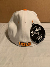 Load image into Gallery viewer, Tennessee Volunteers NCAA Zephyr Stretch Fit White Hat Cap - Casey&#39;s Sports Store
