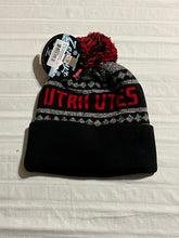 Load image into Gallery viewer, Utah Utes NCAA Zephyr Black Beanie Knit Ski Cap Hat - Casey&#39;s Sports Store
