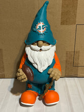 Load image into Gallery viewer, Miami Dolphins NFL Garden Gnome 11&quot; Tall Forever Collectibles - Casey&#39;s Sports Store
