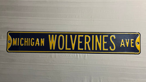 Michigan Wolverines NCAA Blue 36
