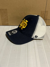 Load image into Gallery viewer, Notre Dame Fighting Irish NCAA &#39;47 Brand Navy MVP Snapback Mesh Hat - Casey&#39;s Sports Store
