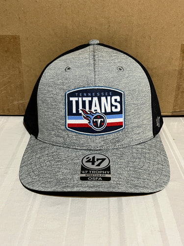 Tennessee Titans NFL '47 Brand Gray One Size Fits All Stretch Fit Mesh Hat - Casey's Sports Store