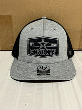Load image into Gallery viewer, Dallas Cowboys NFL &#39;47 Brand Gray One Size Fits All Stretch Fit Mesh Hat - Casey&#39;s Sports Store
