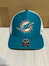 Load image into Gallery viewer, Miami Dolphins NFL &#39;47 Brand Teal One Size Fits All Stretch Fit Mesh Hat - Casey&#39;s Sports Store
